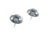 Native American Navajo Authentic Sterling Silver Post Stud Earrings AX124330
